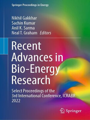 cover image of Recent Advances in Bio-Energy Research